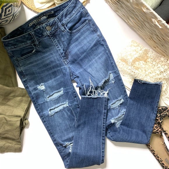 Bundle of 3 high rise skinny jeans - Picture 5 of 6